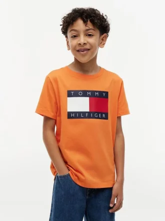 Tricou pentru copii Tommy cu logo steag
