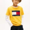 Tricou pentru copii Tommy cu logo steag