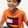 Tricou pentru copii Tommy cu logo steag