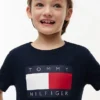 Tricou pentru copii Tommy cu logo steag