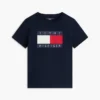 Tricou pentru copii Tommy cu logo steag