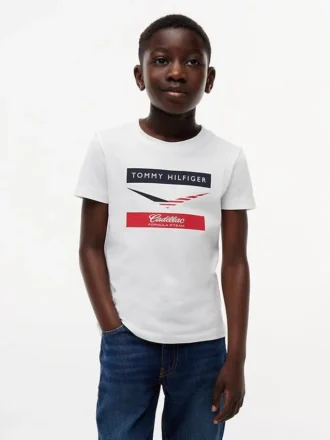 Tricou pentru copii Tommy x Cadillac F1® Team Chevron