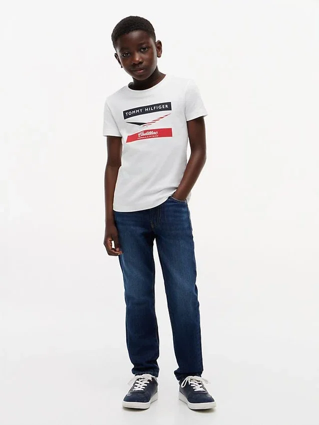 Tricou pentru copii Tommy x Cadillac F1® Team Chevron Tricou pentru copii Tommy x Cadillac F1® Team Chevron
