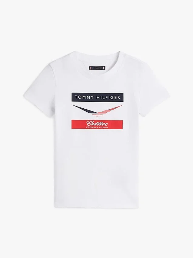 Tricou pentru copii Tommy x Cadillac F1® Team Chevron Tricou pentru copii Tommy x Cadillac F1® Team Chevron
