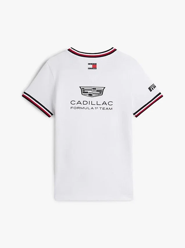 Tricou pentru copii Tommy x Cadillac F1® Team Replica Tricou pentru copii Tommy x Cadillac F1® Team Replica
