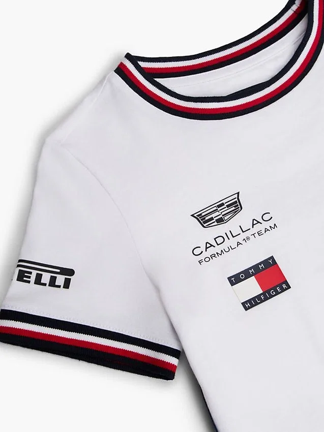 Tricou pentru copii Tommy x Cadillac F1® Team Replica Tricou pentru copii Tommy x Cadillac F1® Team Replica