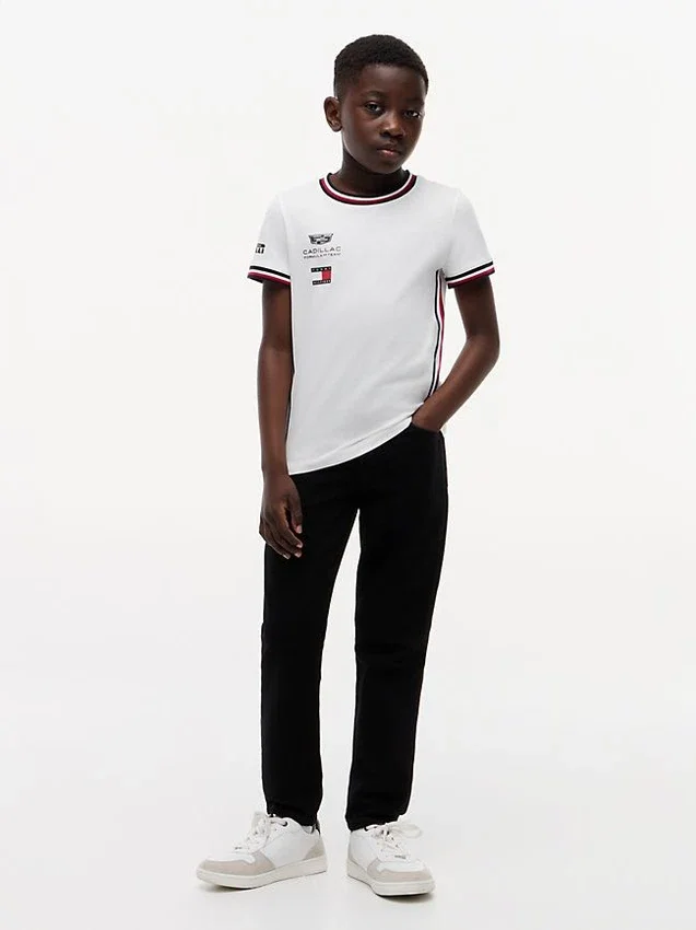 Tricou pentru copii Tommy x Cadillac F1® Team Replica Tricou pentru copii Tommy x Cadillac F1® Team Replica