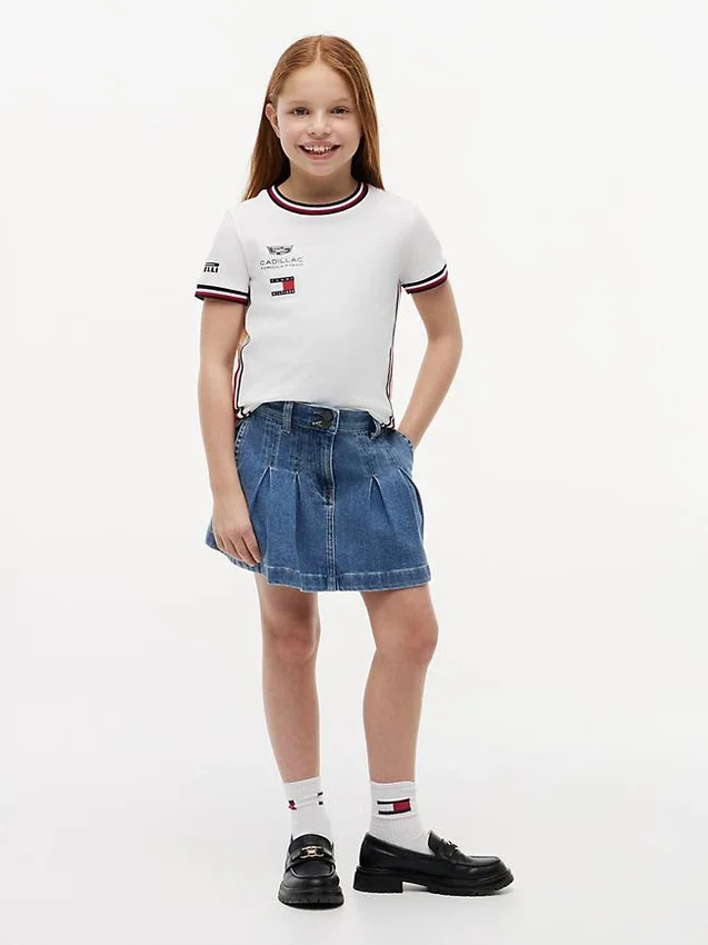 Tricou pentru copii Tommy x Cadillac F1® Team Replica Tricou pentru copii Tommy x Cadillac F1® Team Replica