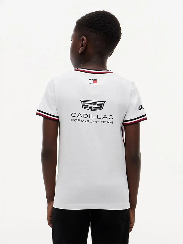 Tricou pentru copii Tommy x Cadillac F1® Team Replica Tricou pentru copii Tommy x Cadillac F1® Team Replica