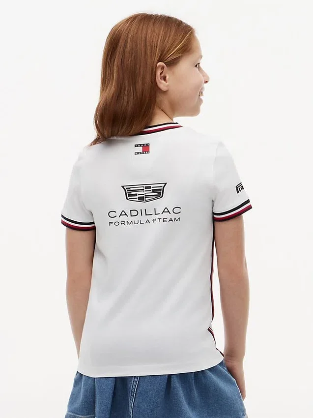 Tricou pentru copii Tommy x Cadillac F1® Team Replica Tricou pentru copii Tommy x Cadillac F1® Team Replica