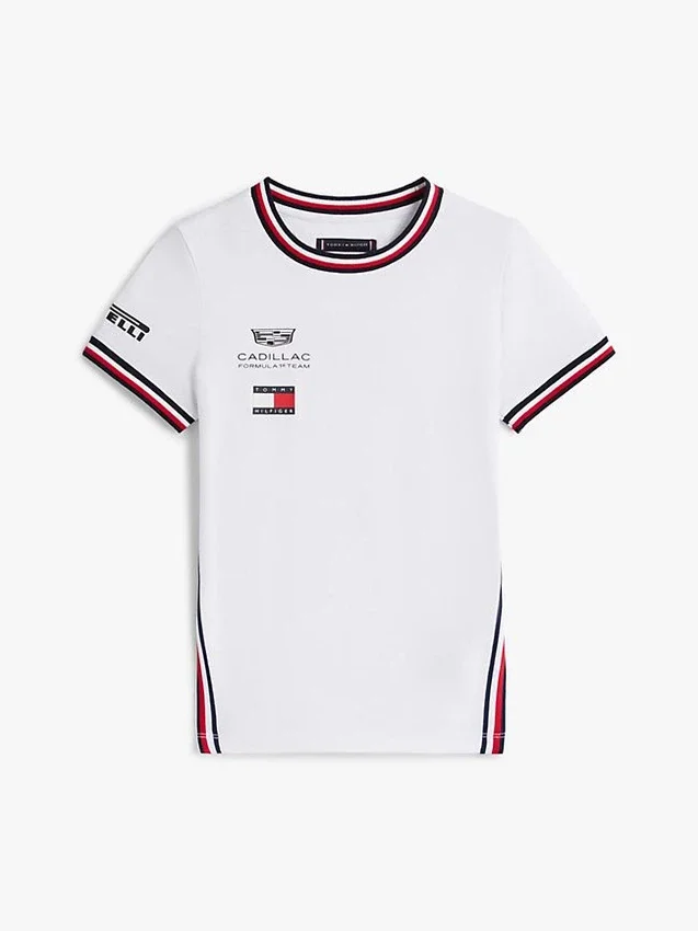 Tricou pentru copii Tommy x Cadillac F1® Team Replica Tricou pentru copii Tommy x Cadillac F1® Team Replica