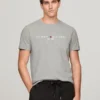 Tricou slim fit cu logo Tommy brodat Tricou slim fit cu logo Tommy brodat