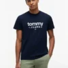 Tricou slim fit cu logo Tommy Jeans Tricou slim fit cu logo Tommy Jeans