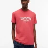 Tricou slim fit cu logo Tommy Jeans Tricou slim fit cu logo Tommy Jeans