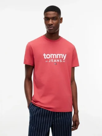 Tricou slim fit cu logo Tommy Jeans