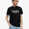 Tricou slim fit cu logo Tommy Jeans Tricou slim fit cu logo Tommy Jeans