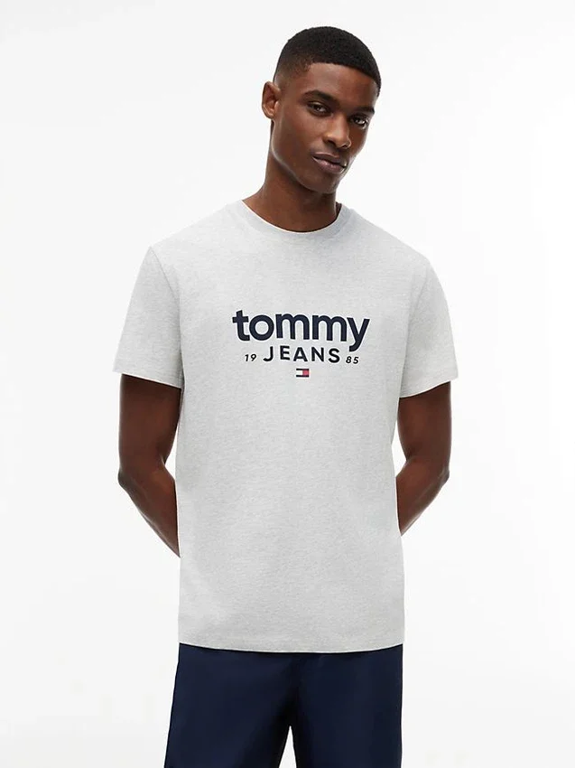 Tricou slim fit cu logo Tommy Jeans Tricou slim fit cu logo Tommy Jeans