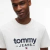 Tricou slim fit cu logo Tommy Jeans Tricou slim fit cu logo Tommy Jeans