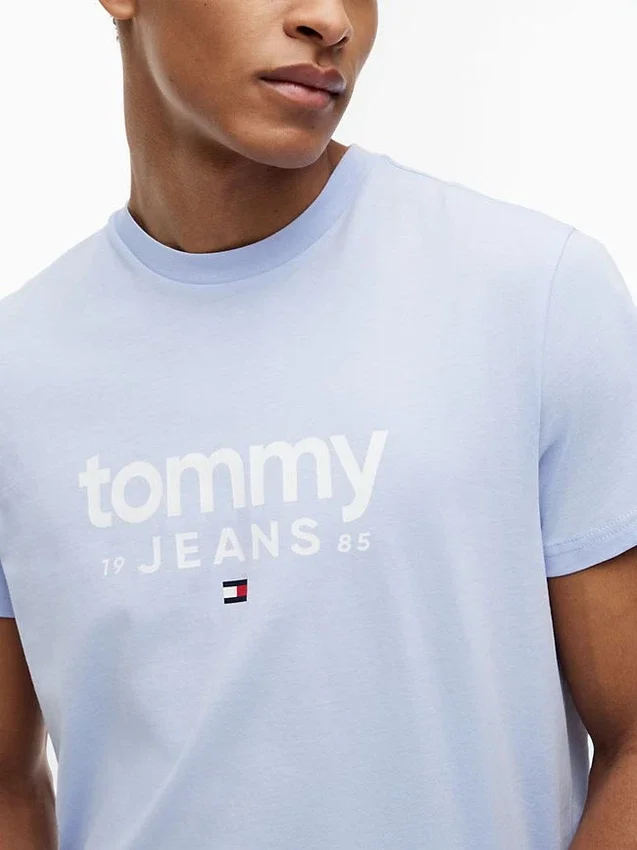 Tricou slim fit cu logo Tommy Jeans Tricou slim fit cu logo Tommy Jeans