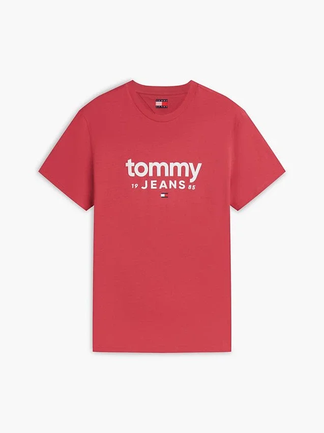Tricou slim fit cu logo Tommy Jeans Tricou slim fit cu logo Tommy Jeans