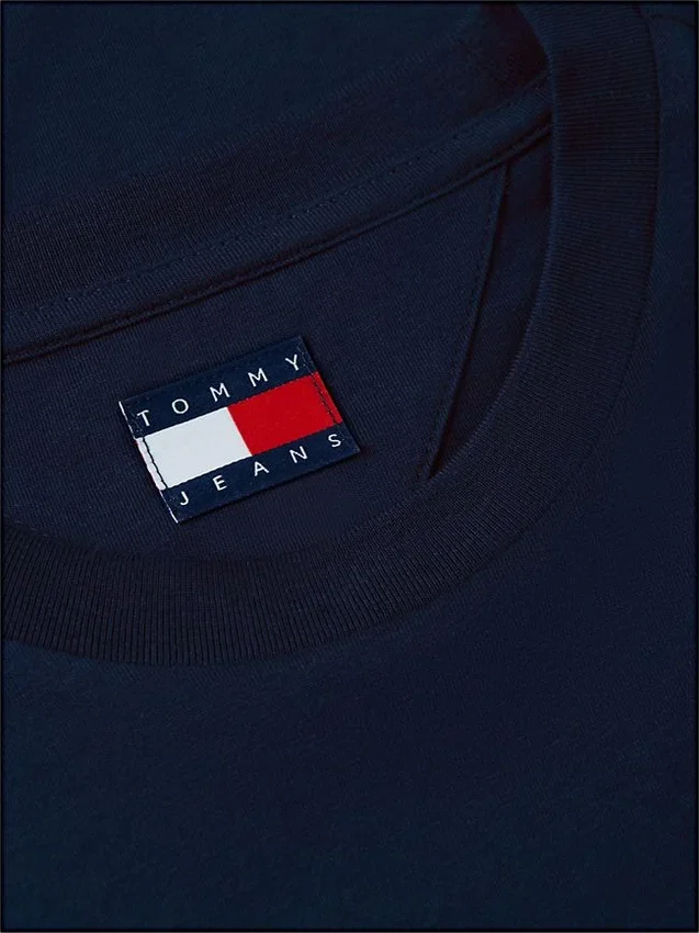 Tricou slim fit cu logo Tommy Jeans Tricou slim fit cu logo Tommy Jeans