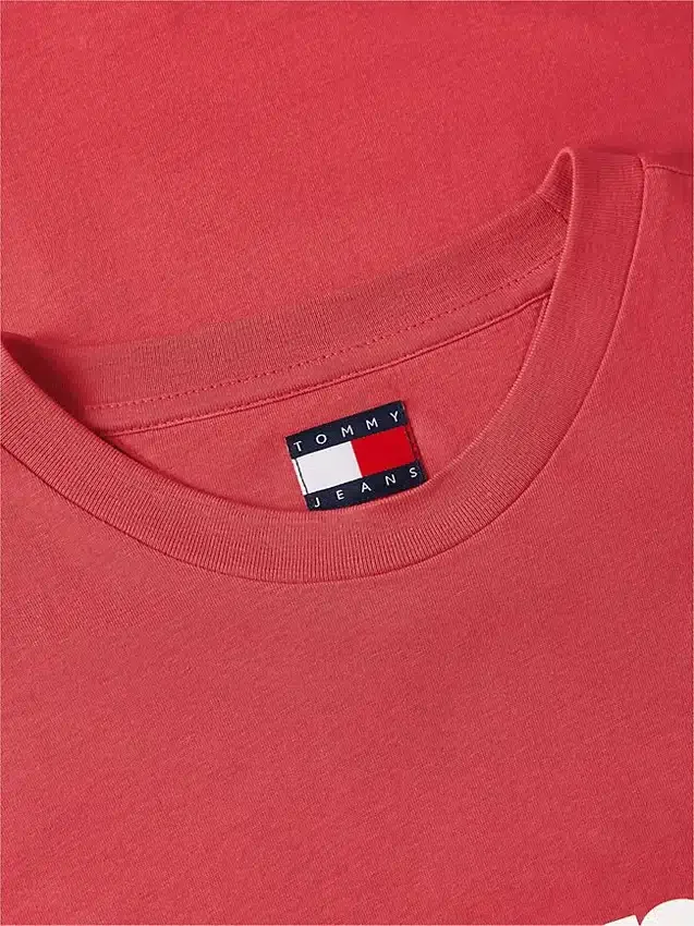 Tricou slim fit cu logo Tommy Jeans Tricou slim fit cu logo Tommy Jeans