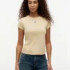 Tricou slim fit cu monogramă Tricou slim fit cu monogramă