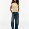 Tricou slim fit cu monogramă Tricou slim fit cu monogramă