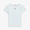 Tricou slim fit cu monogramă script Tricou slim fit cu monogramă script