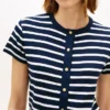 Tricou slim fit cu nasturi Tricou slim fit cu nasturi