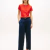 Tricou slim fit cu nasturi Tricou slim fit cu nasturi