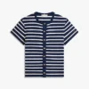 Tricou slim fit cu nasturi Tricou slim fit cu nasturi