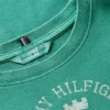 Tricou slim fit vopsit în întregime, cu logo Crest Tricou slim fit vopsit în întregime, cu logo Crest