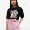 Tricou Tommy cu imprimeu puff pentru copii