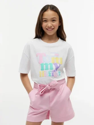 Tricou Tommy cu imprimeu puff pentru copii Tricou Tommy cu imprimeu puff pentru copii