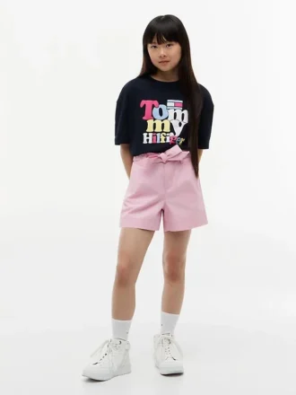 Tricou Tommy cu imprimeu puff pentru copii Tricou Tommy cu imprimeu puff pentru copii
