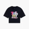 Tricou Tommy cu imprimeu puff pentru copii