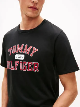 Tricou Tommy cu logo Varsity