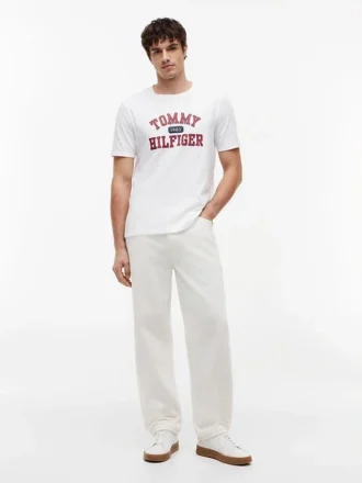 Tricou Tommy cu logo Varsity