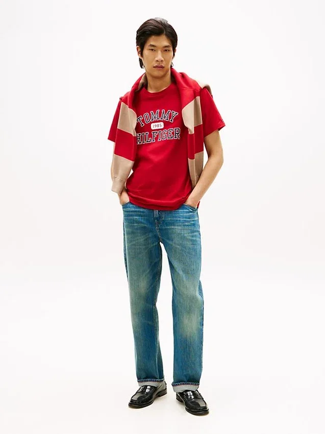 Tricou Tommy cu logo Varsity Tricou Tommy cu logo Varsity