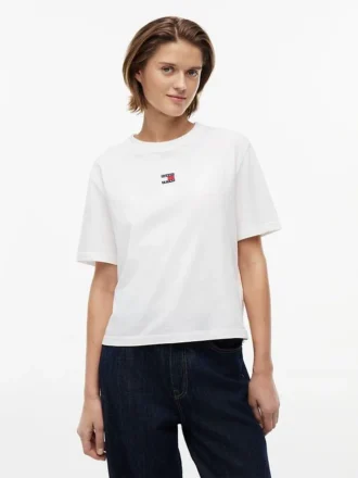 Tricou Tommy Jeans Badge Boxy