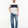 Tricou Tommy Jeans cu bandă cu logo-ul caracteristic Tricou Tommy Jeans cu bandă cu logo-ul caracteristic