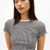 Tricou Tommy Jeans cu bordură ondulată