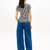 Tricou Tommy Jeans cu bordură ondulată