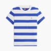 Tricou Tommy Jeans cu dungi de rugby