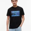 Tricou Tommy Jeans cu imprimeu fotografic