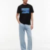 Tricou Tommy Jeans cu imprimeu fotografic