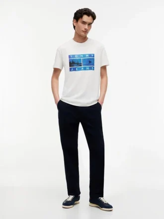 Tricou Tommy Jeans cu imprimeu fotografic