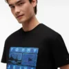 Tricou Tommy Jeans cu imprimeu fotografic