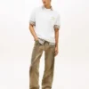 Tricou Tommy Jeans cu logo Bubble vopsit cu spray Tricou Tommy Jeans cu logo Bubble vopsit cu spray